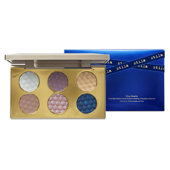 Stila Blue Realm Velvet Eye Shadow Palette 7.8g