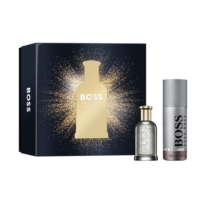 Hugo Boss Boss Bottled Eau de Parfum Gift Set 50ml EDP + 150ml Deodorant Spray - Fragrance at MyPerfumeShop by Hugo Boss