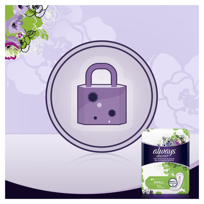 Always Discreet Small Pads x 20 - Incontinance Pads at MyPerfumeShop by Always