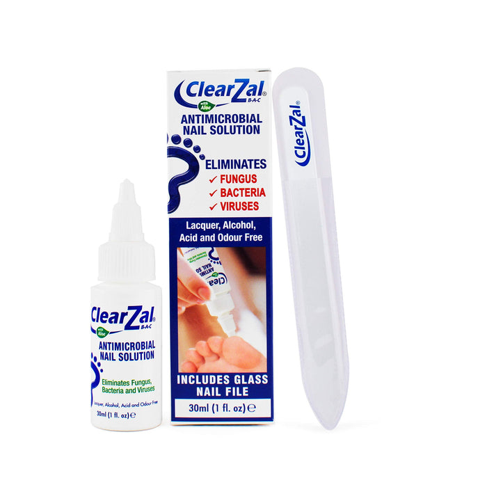 Clearzal Bac Antimicrobial Solution - 30ml - Foot Infection at MyPerfumeShop by Clearzal