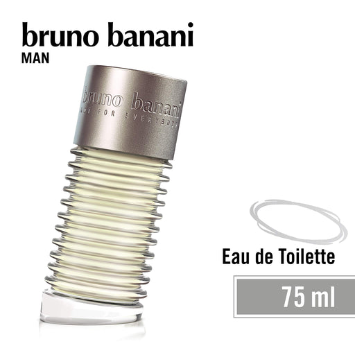 Bruno Banani Man Eau de Toilette 75ml Spray - Eau De Toilette at MyPerfumeShop by Bruno Banani