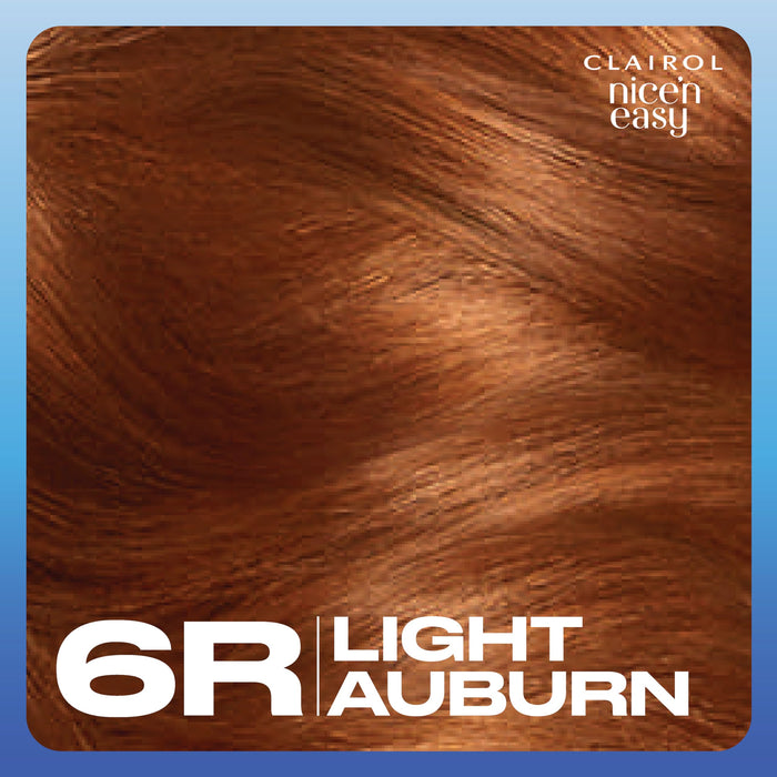 Nice & Easy Care Colour Light Auburn 6R - Colourants at MyPerfumeShop by Clairol