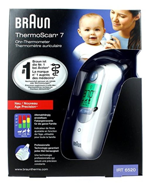 Braun IRT6520 Thermoscan 7 Ear Thermometer - Ear Thermometers at MyPerfumeShop by Braun