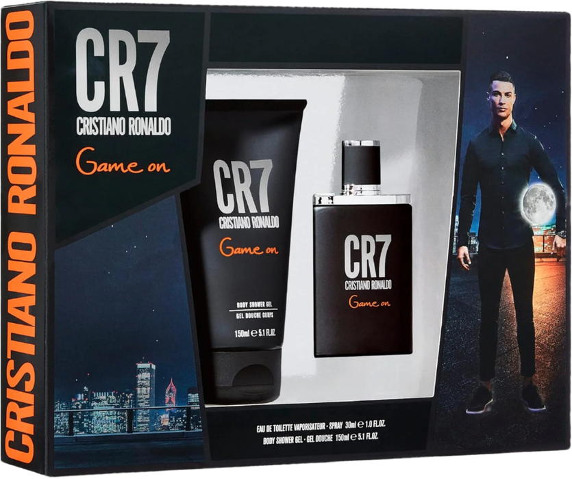 Cristiano Ronaldo CR7 Game On Gift Set 30ml EDT Spray + 100ml Shower Gel