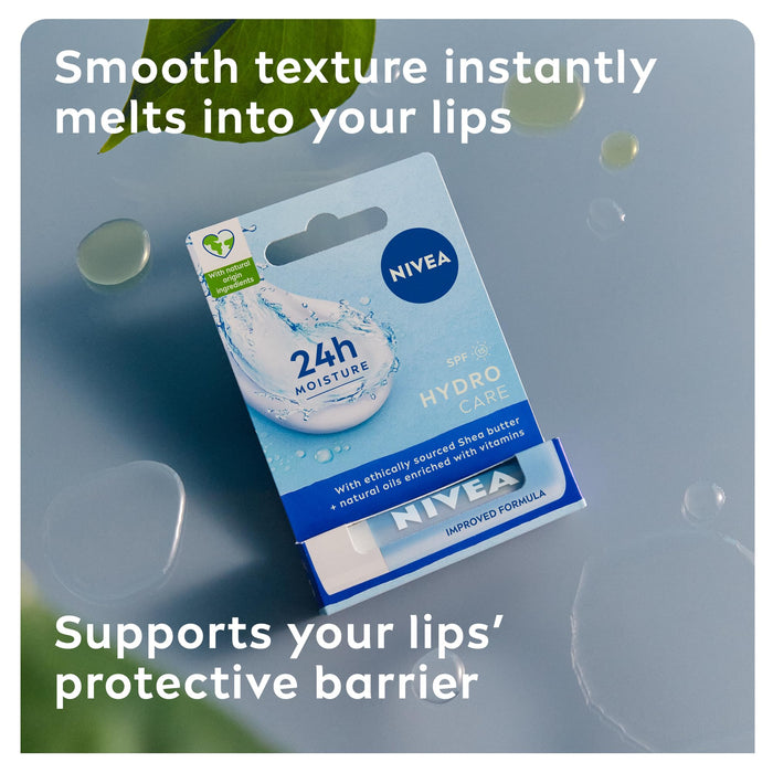 Nivea Lip Balm Hydro Care 4g - Lips at MyPerfumeShop by Nivea