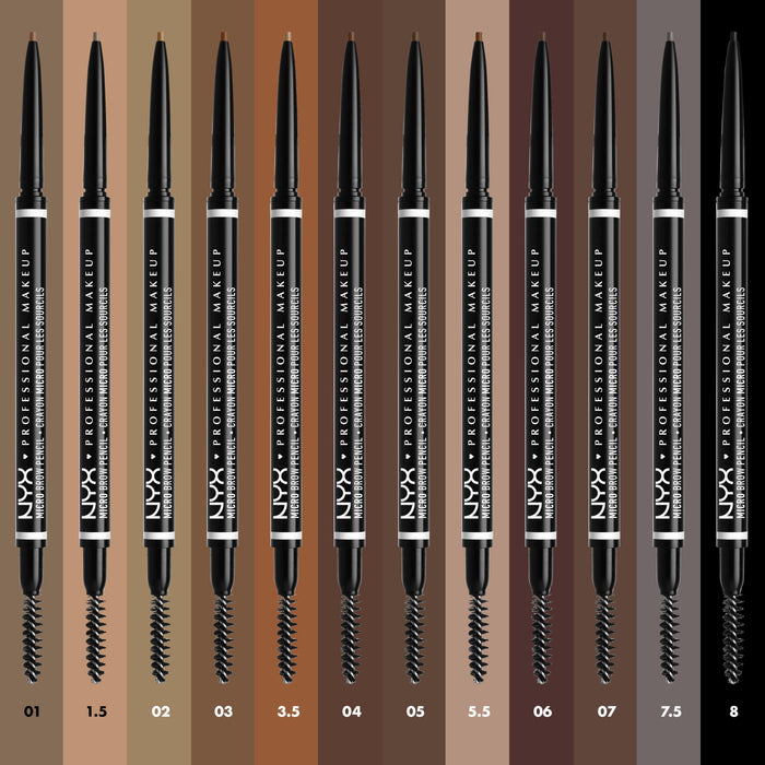 NYX Micro Brow Pencil 0.5g - 05 Ash Brown - Eyebrow Colours at MyPerfumeShop by NYX