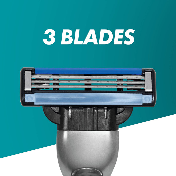 Gillette Mach 3 Blades 12 Pack - Cartridges at MyPerfumeShop by Gillette