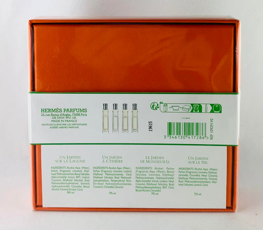 Hermès The Parfums-Jardin Collection Travel Gift Set 4 Pieces - Fragrance at MyPerfumeShop by Hermès