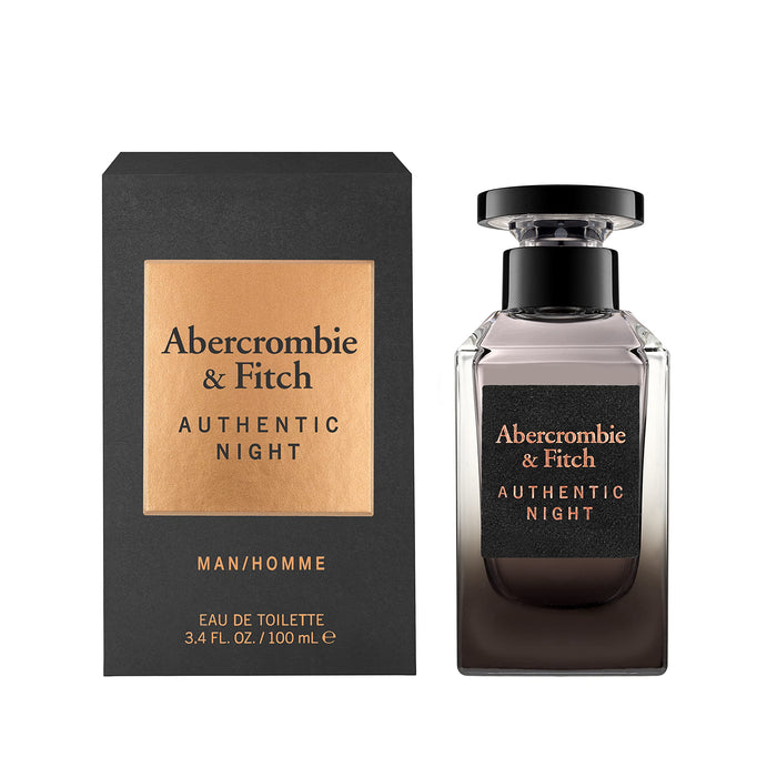 Abercrombie & Fitch Authentic Night Eau de Toilette 100ml Spray - Fragrance at MyPerfumeShop by Abercrombie & Fitch