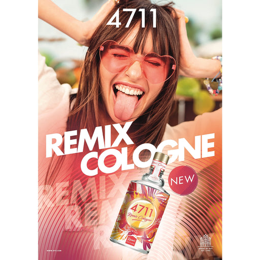 4711 Remix Cologne Grapefruit Edition Eau de Cologne 100ml - Eau de Cologne at MyPerfumeShop by 4711