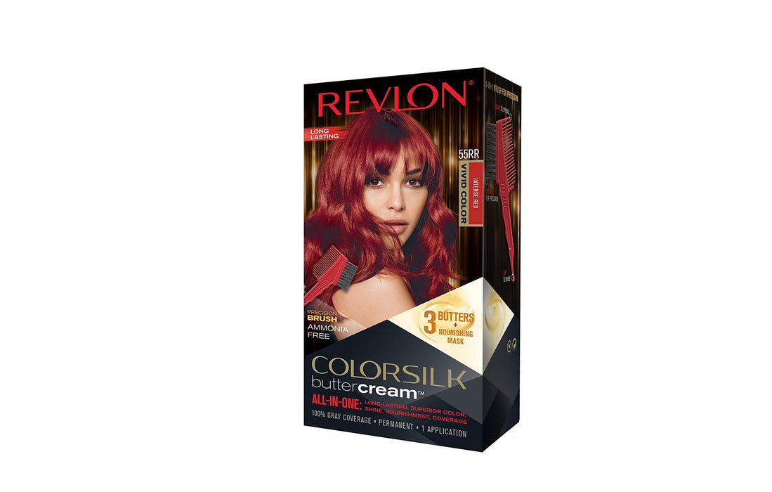 Revlon Luxurious Colorsilk Buttercream Hair Color | 55RR Intense Red - Haircare at MyPerfumeShop by Revlon