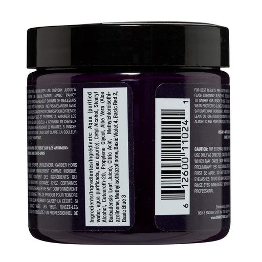 Manic Panic High Voltage Purple Haze Semi-Permanent Hair Color Cream 118ml - Semi-Permanent Colour at MyPerfumeShop by Manic Panic