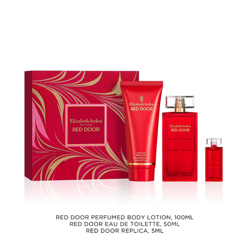 Elizabeth Arden Red Door 50ml EDT + 100m Body Lotion + 5ml - Personal Fragrance at MyPerfumeShop by Elizabeth Arden