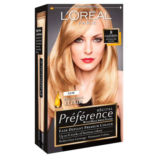 L'Oreal Paris Preference 8 California - Colourants at MyPerfumeShop by L'Oreal