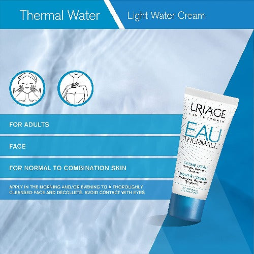 Uriage Eau Thermale Light Water Cream SPF20 40ml - Skincare at MyPerfumeShop by Uriage