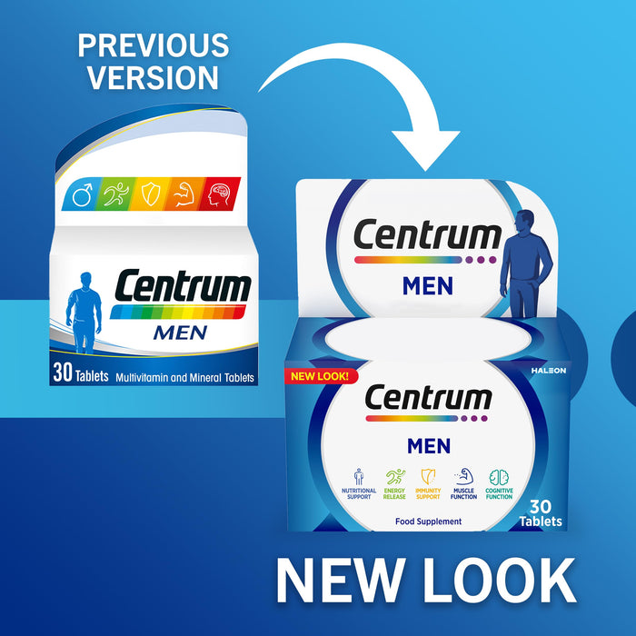 Centrum Men 30 Tablets - Men at MyPerfumeShop by Centrum