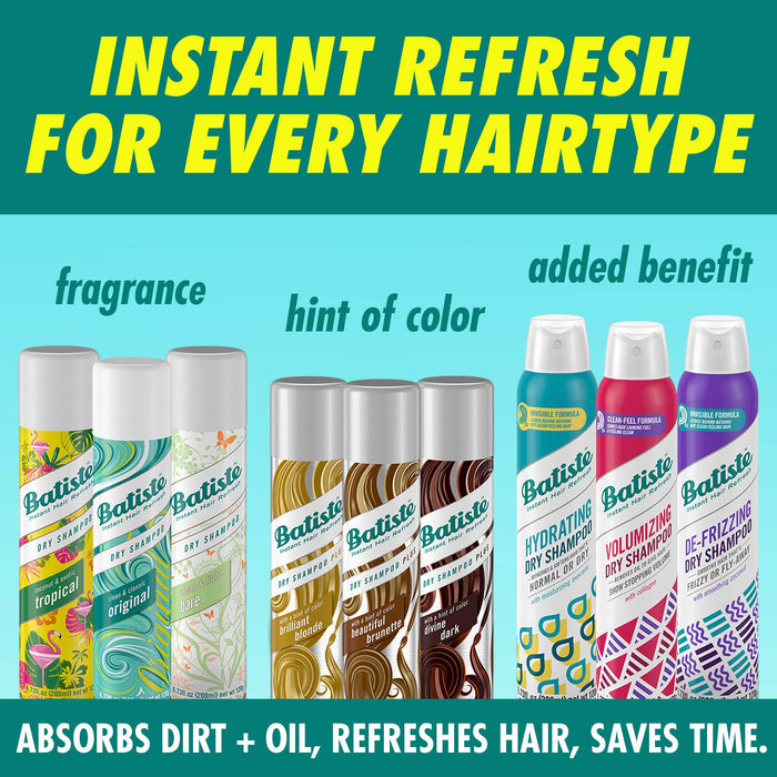 Batiste Dry Shampoo & Hydrate with Moisturising Avocado - 200ml - Shampoo at MyPerfumeShop by Batiste