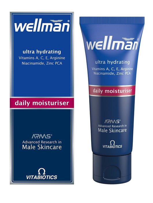 Vitabiotics Wellman Daily Moisturiser - 50ml - Skin at MyPerfumeShop by Vitabiotics