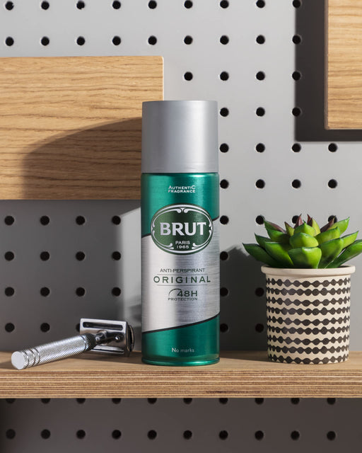 Brut Anti-Perspirant 200ml Spray - Bath & Body at MyPerfumeShop by Brut