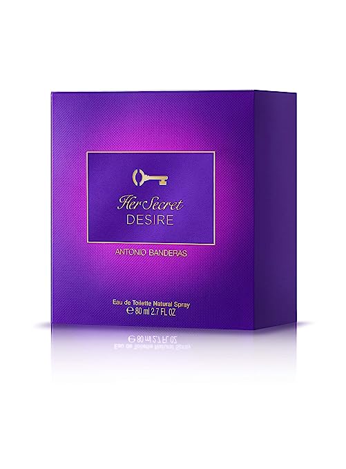 Her Secret Antonio Banderas Desire Eau De Toilette 80ml - Perfume & Cologne at MyPerfumeShop by Antonio Banderas