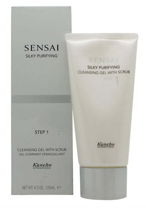 Kanebo Cosmetics Sensai Silky Purifying Step 1 Cleansing Gel with Scrub 125ml - Skincare at MyPerfumeShop by Kanebo Cosmetics