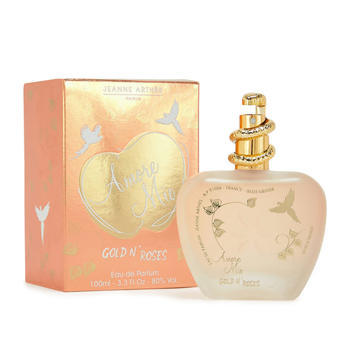 Jeanne Arthes Amore Mio Gold N' Roses Eau de Parfum 100ml Spray - Eau de Perfume at MyPerfumeShop by Jeanne Arthes