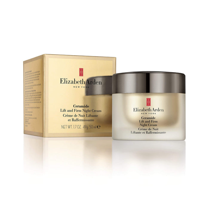 Elizabeth Arden Ceramide Lift And Firm Night Cream 50ml - Creams at MyPerfumeShop by Elizabeth Arden