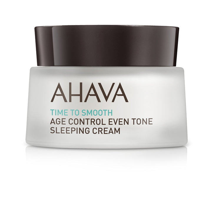 Ahava Time To Smooth Age Control Even Tone Sleeping Cream 50ml - Skincare at MyPerfumeShop by Ahava