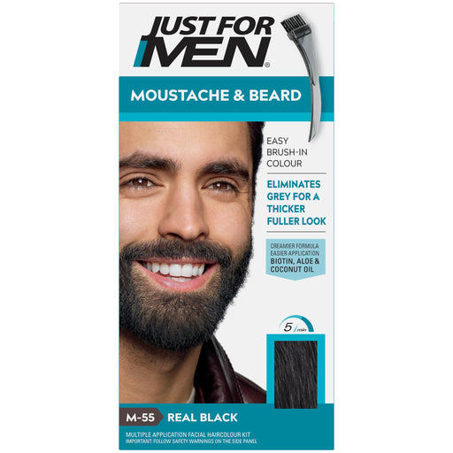 Just For Men Brush In Gel Real Black - Hair Styling at MyPerfumeShop by Just For Men