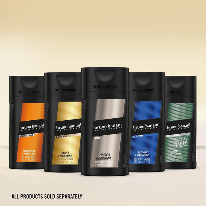 Bruno Banani Man's Best Hair & Body Wash 250ml - Bath & Body at MyPerfumeShop by Bruno Banani