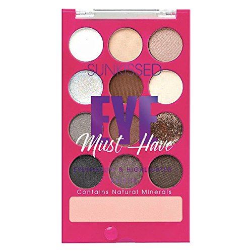 Sunkissed Eye Must Have Eyeshadow and Highlighter Palette - Cosmetics at MyPerfumeShop by Sunkissed