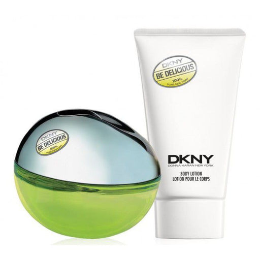 DKNY Be Delicious Gift Set 30ml EDP + 100ml Body Lotion - Fragrance at MyPerfumeShop by DKNY