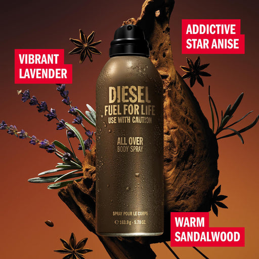 Diesel Fuel For Life Body Spray 200ml - Body Spray at MyPerfumeShop by Diesel