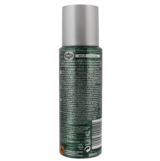 Brut Brut Deodorant Spray 200ml - Fragrance at MyPerfumeShop by Brut