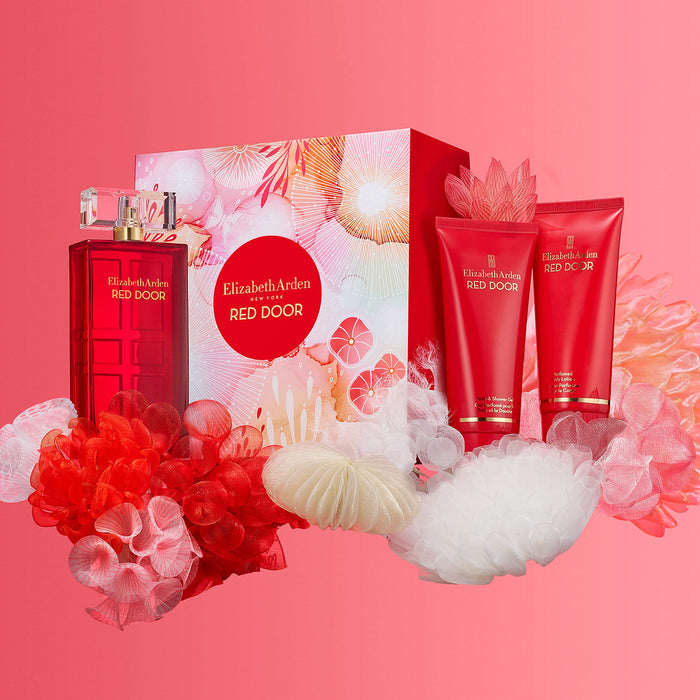 Elizabeth Arden Red Door 100ml EDT + 100ml Body Lotion + 100ml Shower Gel - Personal Fragrance at MyPerfumeShop by Elizabeth Arden