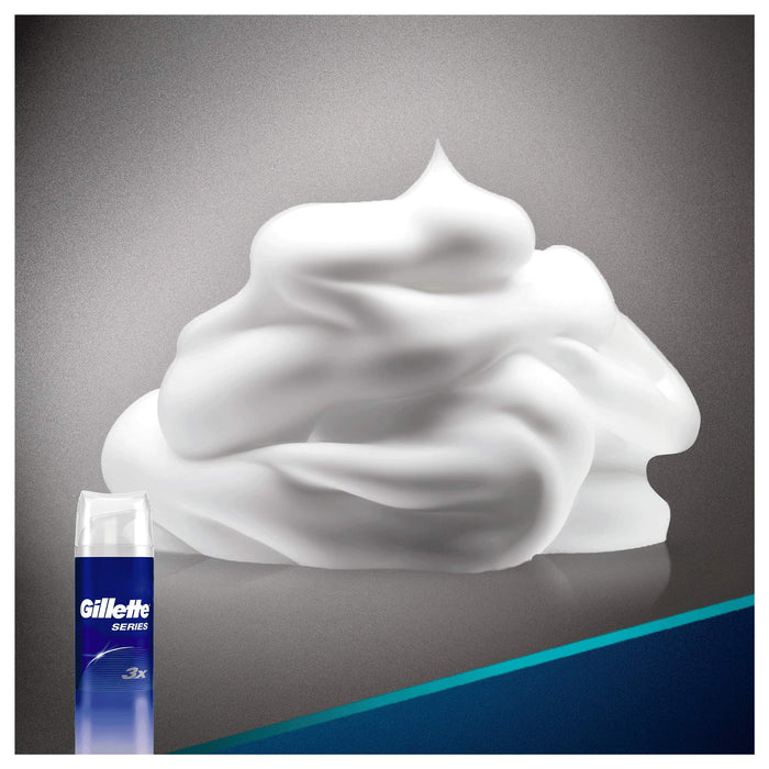 Gillette Series Sensitive Shave Foam - 250ml - Shaving Soap/Foam/Gel at MyPerfumeShop by Procter & Gamble