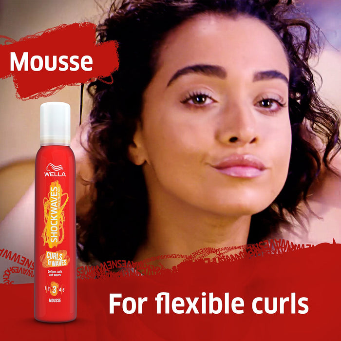 Shock Waves Mousse Curl Shaping - 200ml - Styling at MyPerfumeShop by Wella