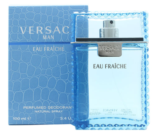 Versace Man Eau Fraiche Deodorant Spray 100ml - Bath & Body at MyPerfumeShop by Versace