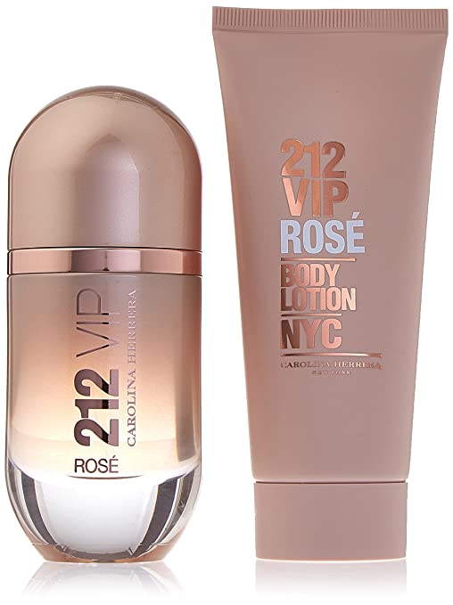 Carolina Herrera 212 VIP Rose - Gift With With 80ml EDP Spray and 100ml Body Lotion - Skin Care at MyPerfumeShop by Carolina Herrera