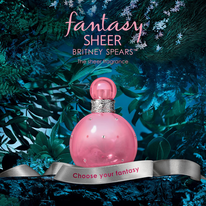 Britney Spears Fantasy Sheer Eau de Toilette 100ml Spray - Fragrance at MyPerfumeShop by Britney Spears