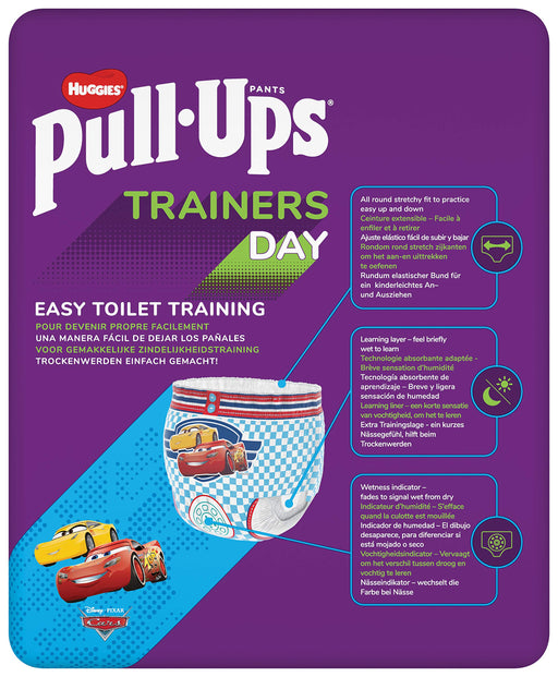 Huggies Pull-Ups Trainers Day Time Boy 2-4 Years Nappy Size 5-6+ x 20 - Toilet Training at MyPerfumeShop by Huggies