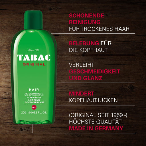 Tabac Original Hair Lotion Oil 200ml - Haircare at MyPerfumeShop by Tabac Original