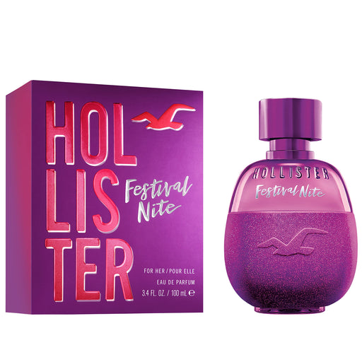 Hollister Festival Nite For Her Eau de Parfum 100ml Spray - For Her at MyPerfumeShop by Hollister