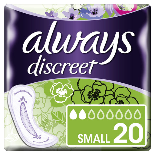 Always Discreet Small Pads x 20 - Incontinance Pads at MyPerfumeShop by Always