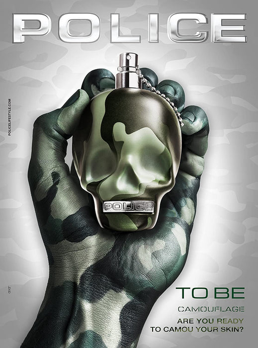 Police To Be Camouflage Green Eau de Toilette Spray 125ml - Eau de Toilette at MyPerfumeShop by Police