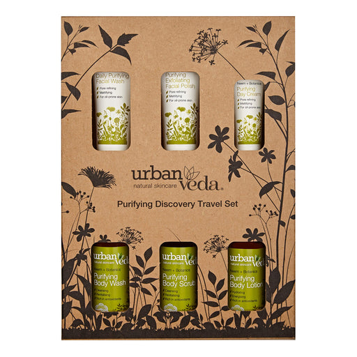 Urban Veda Purifying Complete Discovery Gift Set 6 pieces - Body Lotion at MyPerfumeShop by Urban Veda