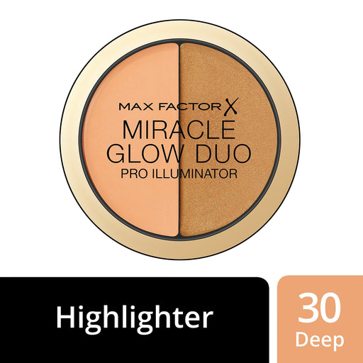 Max Factor Miracle Glow Duo Highlighter 8g - 30 Deep - Highlighter at MyPerfumeShop by Max Factor