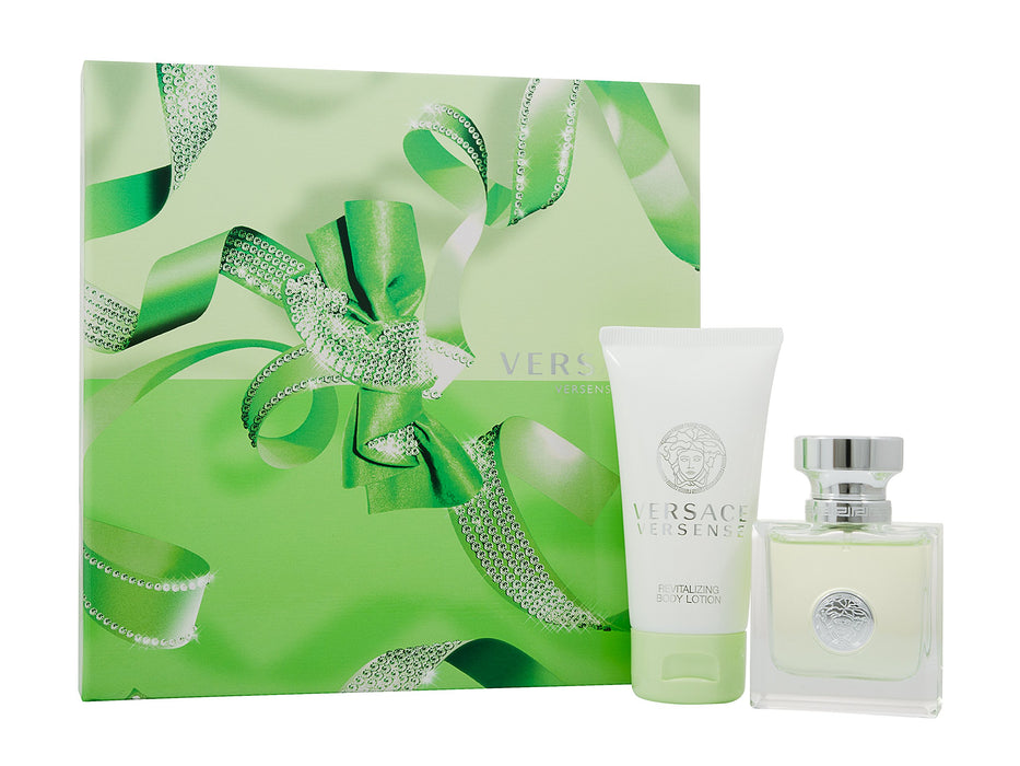 Versace Versense Gift Set 30ml EDT + 50ml Body Lotion - Fragrance at MyPerfumeShop by Versace