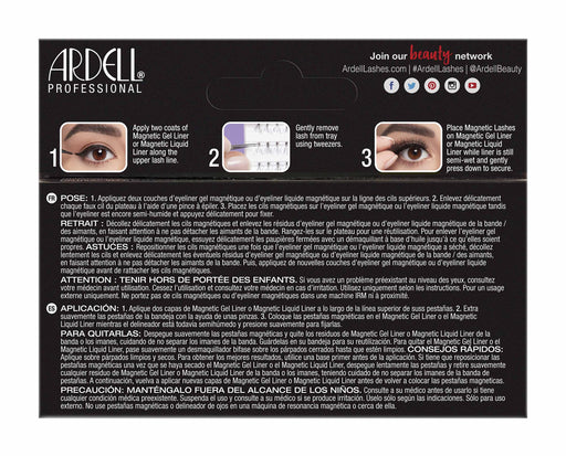 Ardell Magnetic Individual Lashes - Medium Black - False Lashes at MyPerfumeShop by Ardell