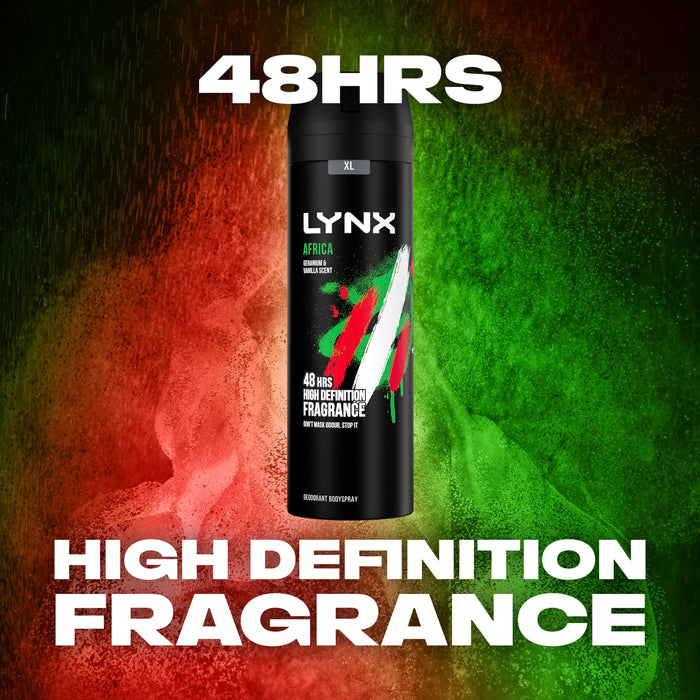 Lynx Bodyspray Africa XL - 200ml - Personal Hygiene at MyPerfumeShop by Lynx